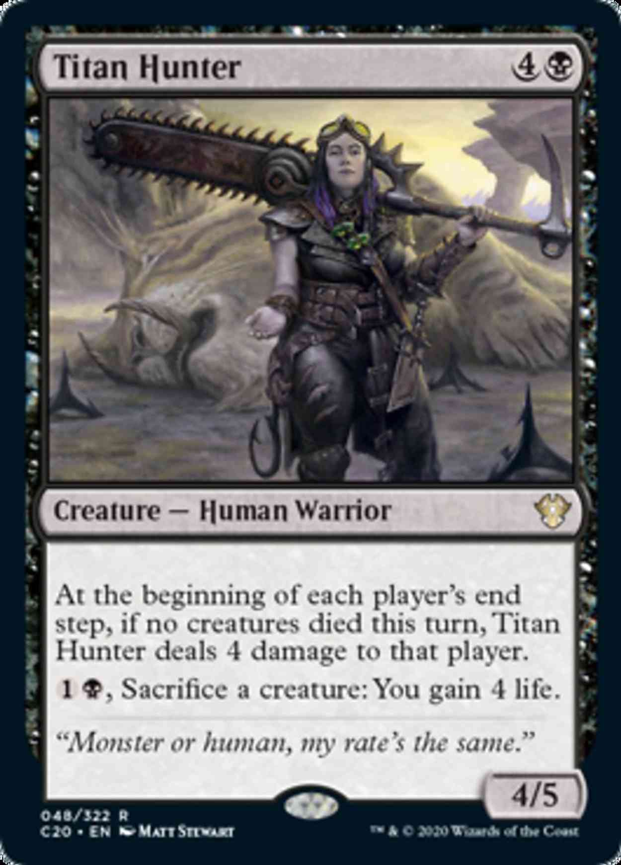 Titan Hunter magic card front