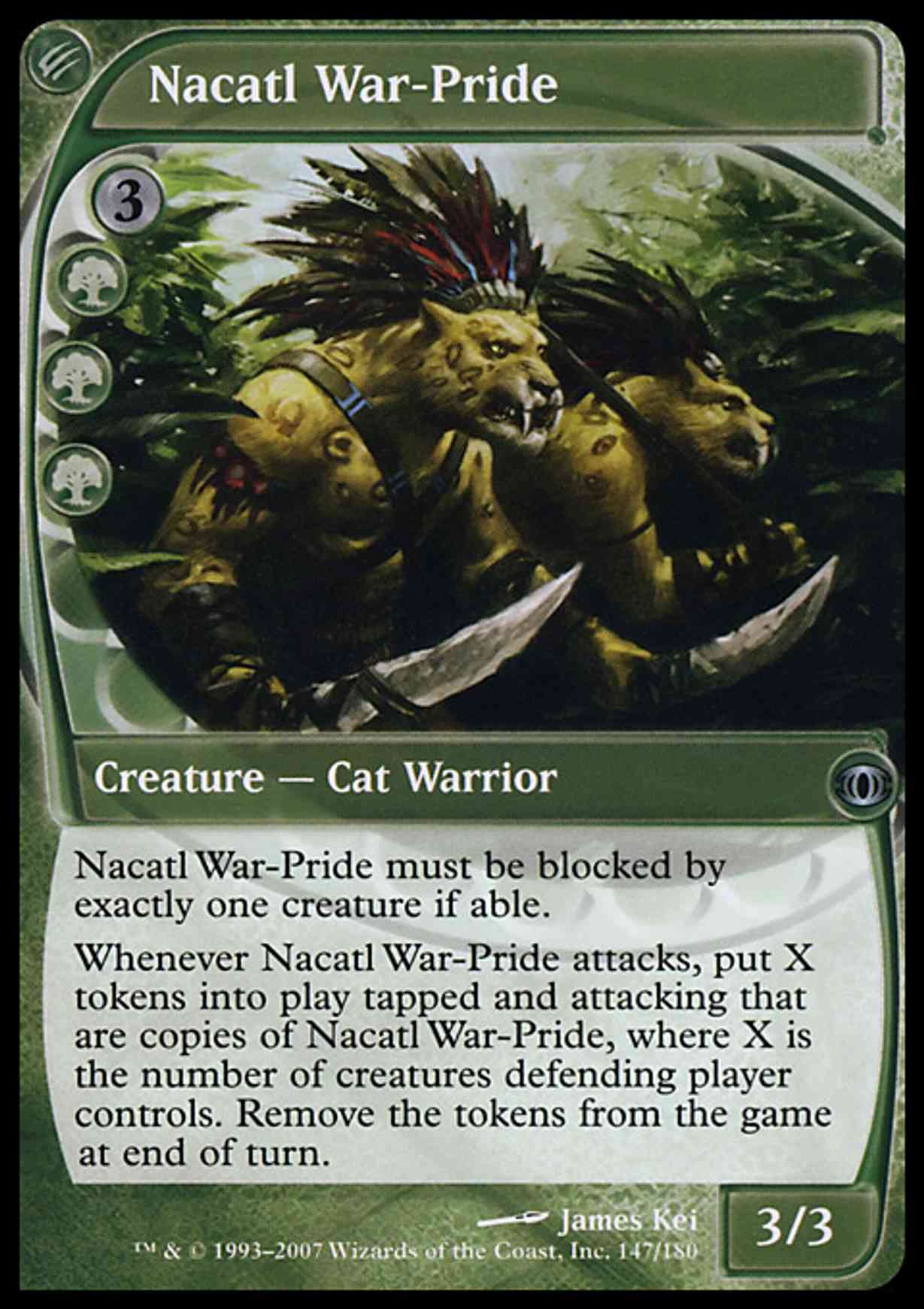 Nacatl War-Pride magic card front