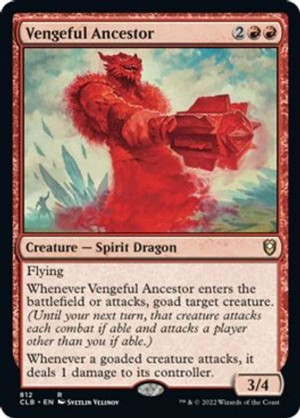 Vengeful Ancestor magic card front