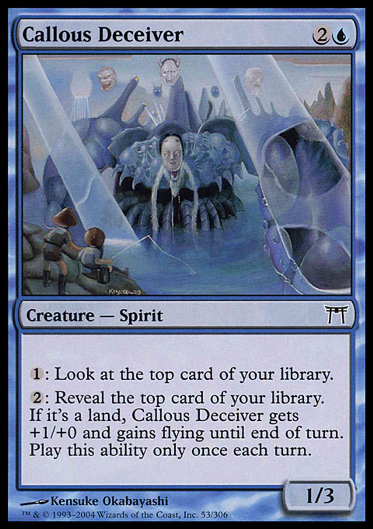 Callous Deceiver magic card front