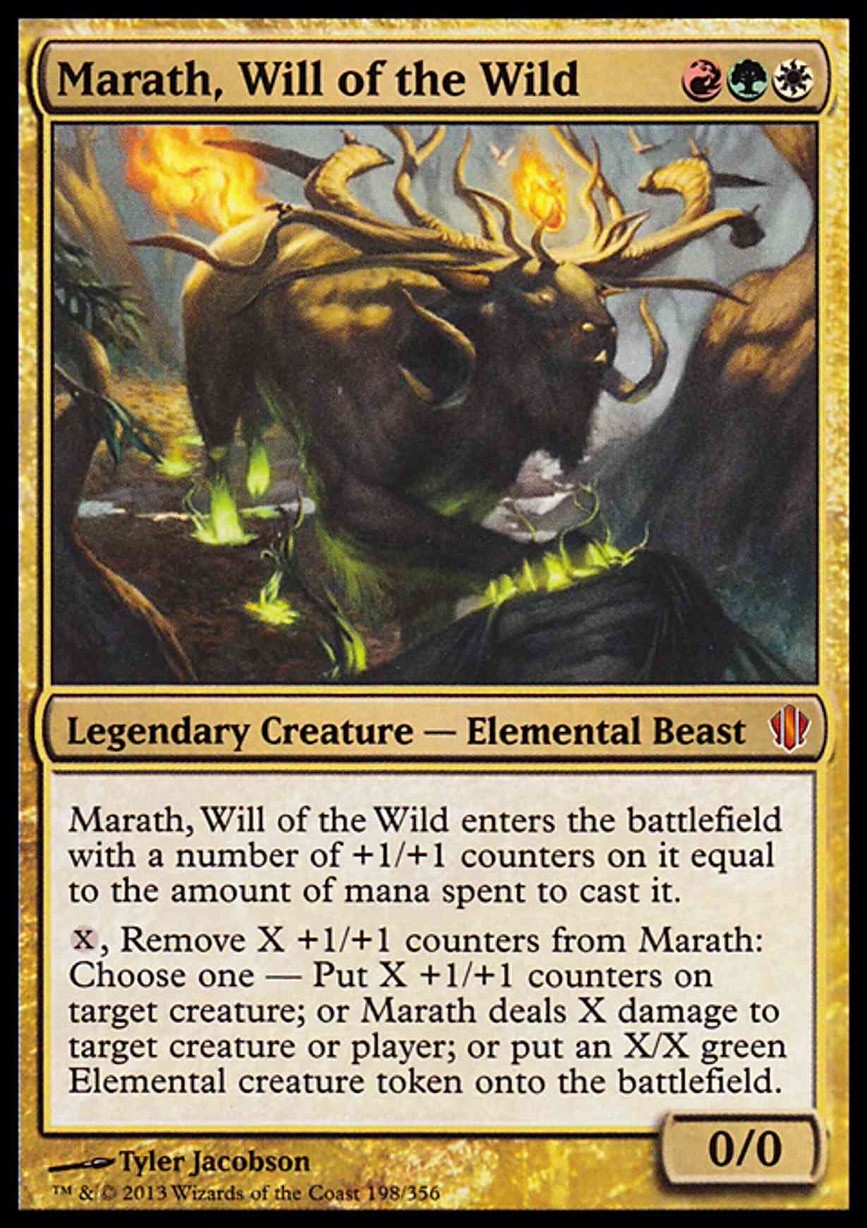 Marath, Will of the Wild magic card front