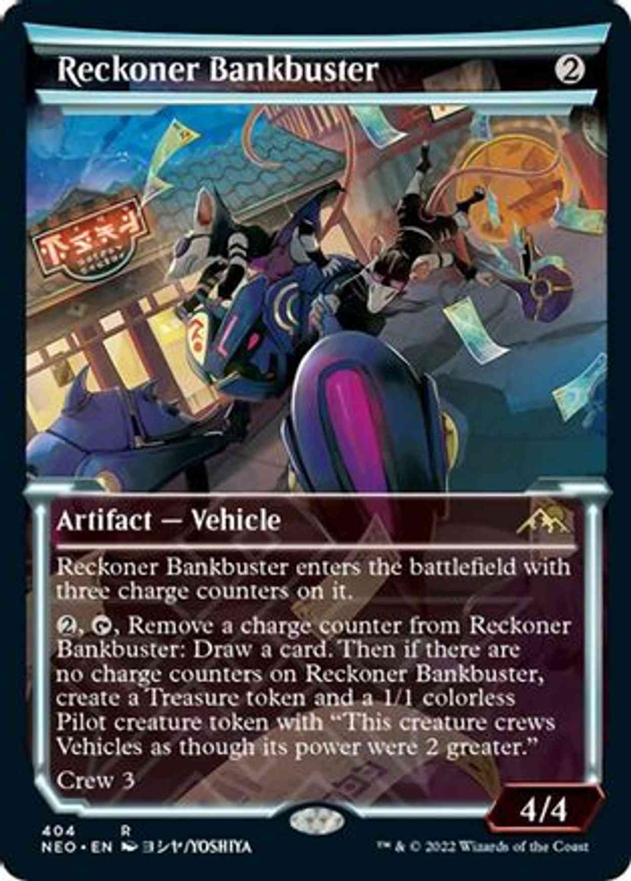 Reckoner Bankbuster (Showcase) magic card front