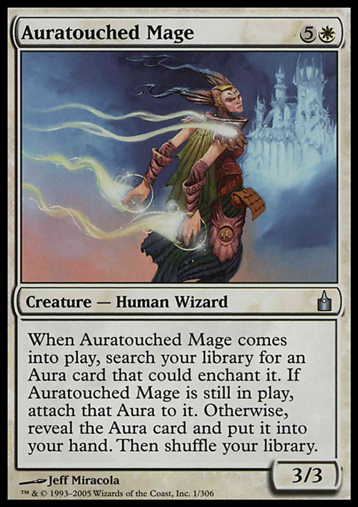 Auratouched Mage magic card front