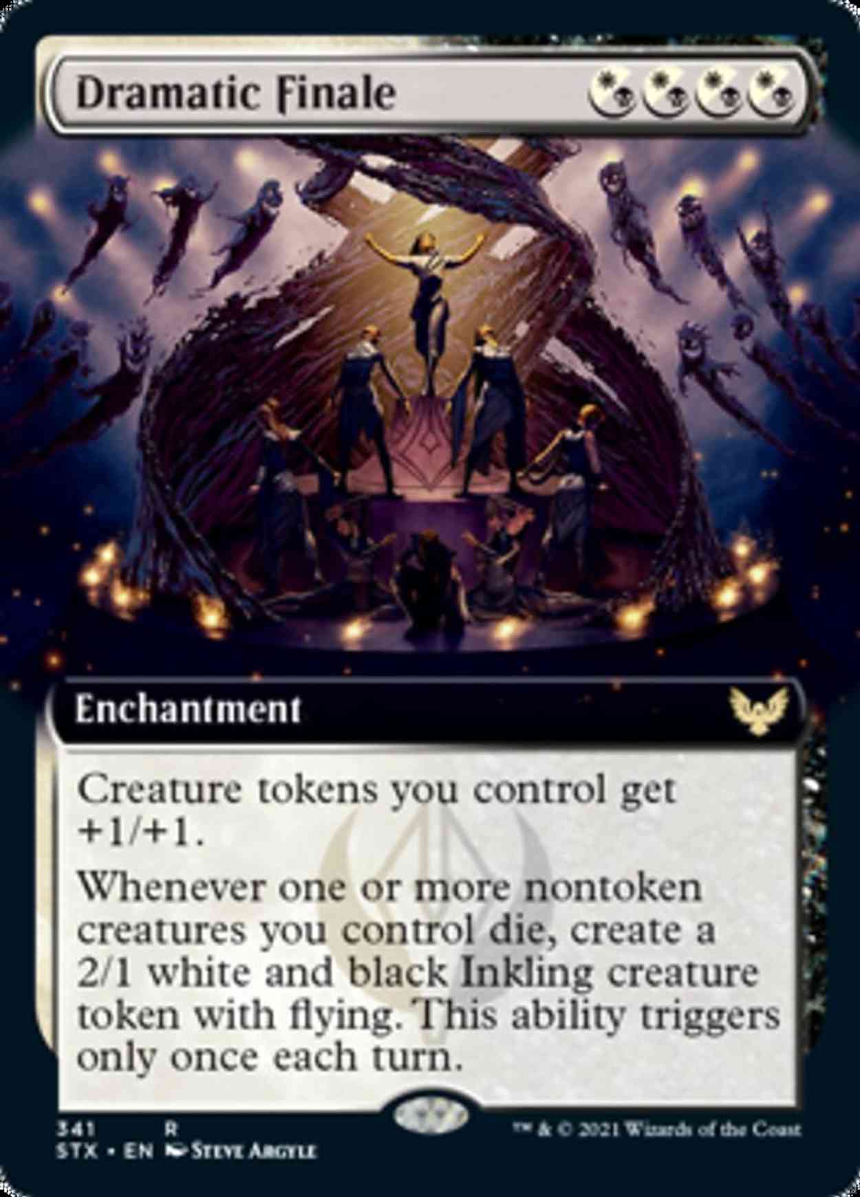 Dramatic Finale (Extended Art) magic card front