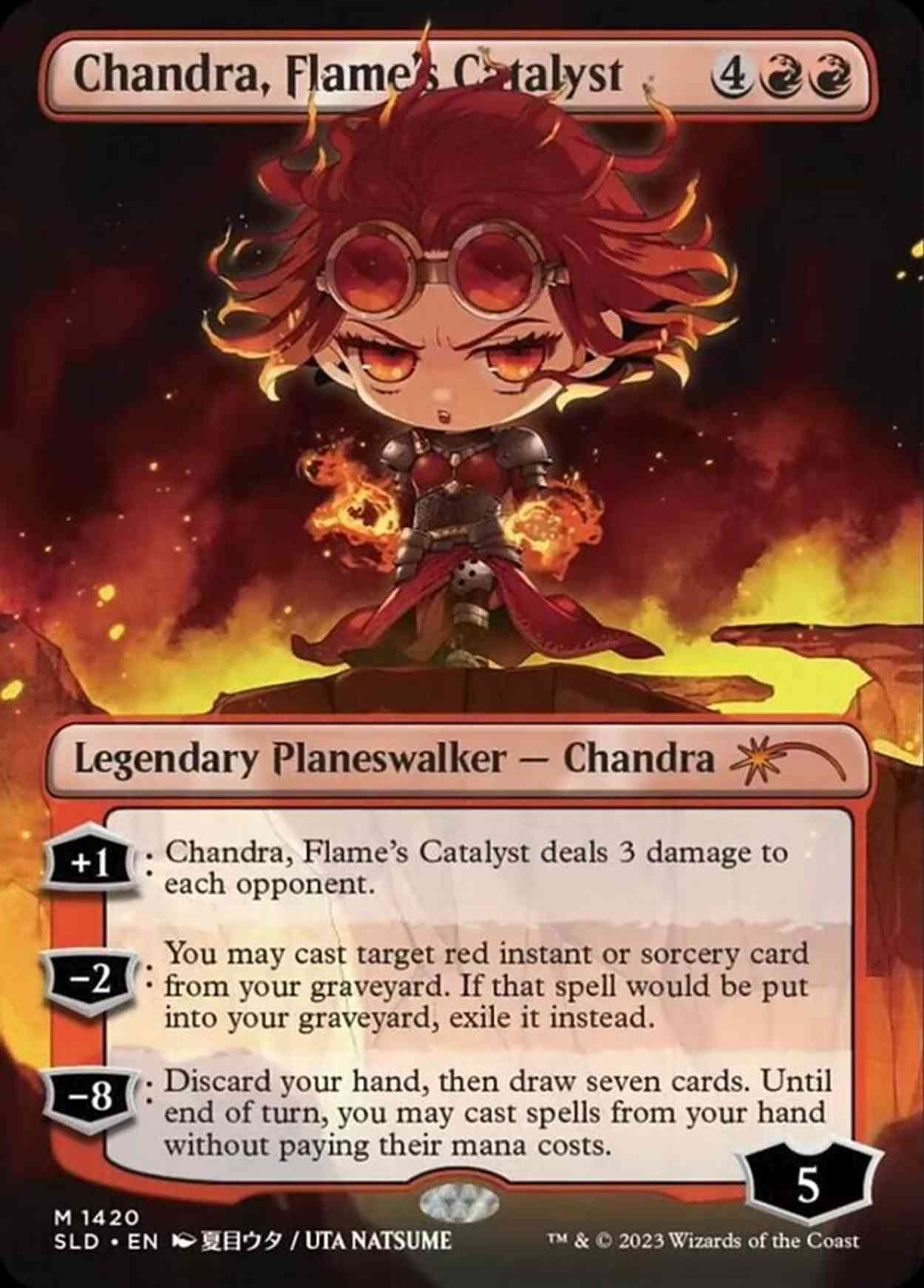 Chandra, Flame's Catalyst magic card front