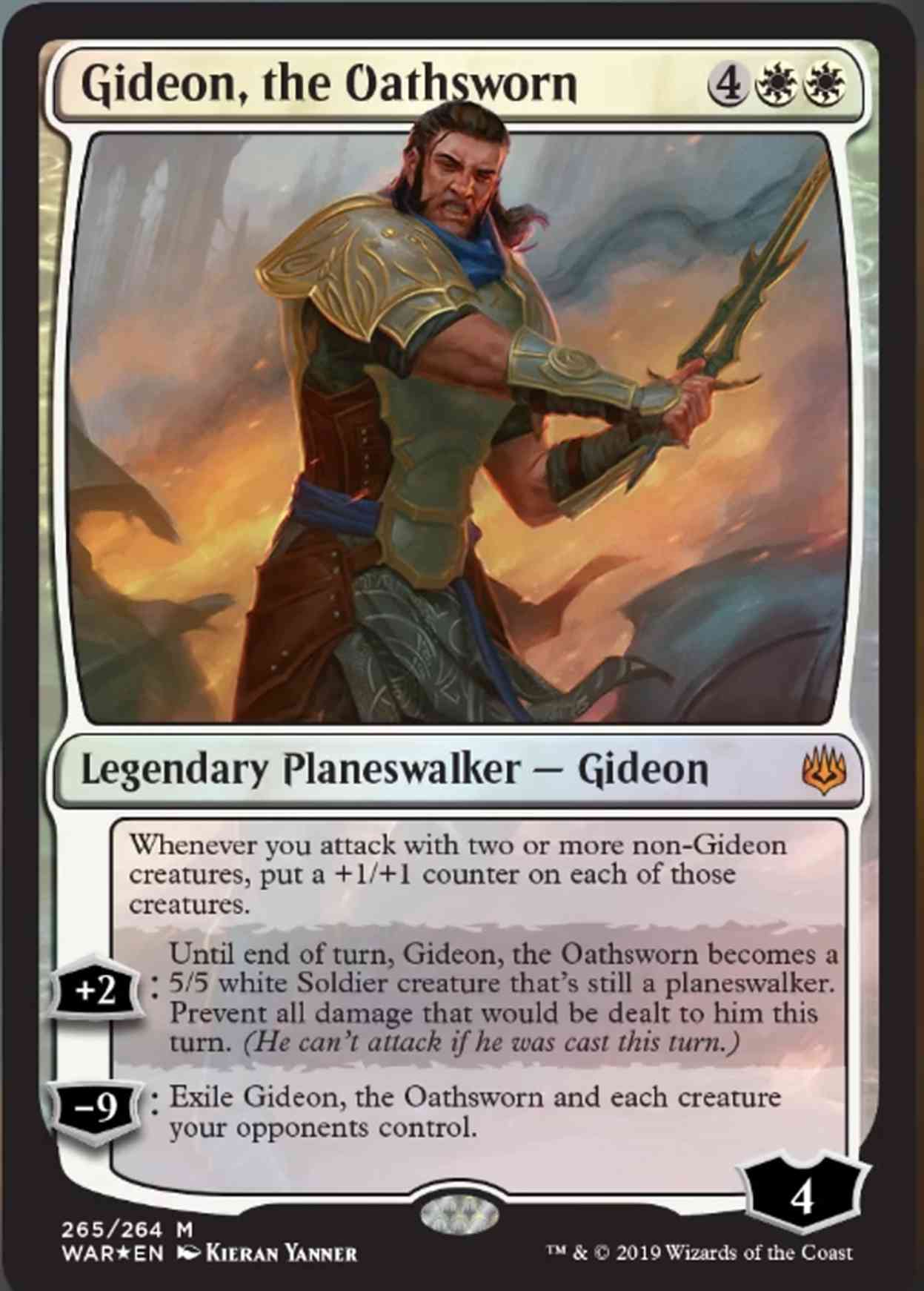 Gideon, the Oathsworn magic card front