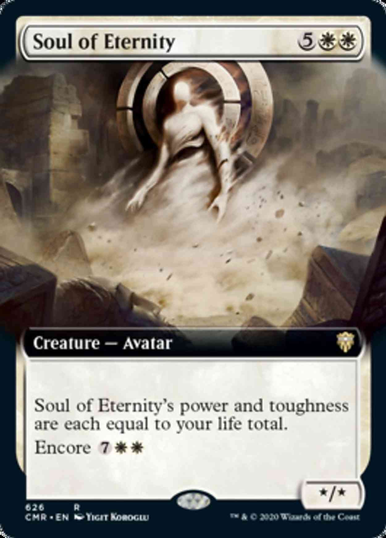 Soul of Eternity (Extended Art) magic card front