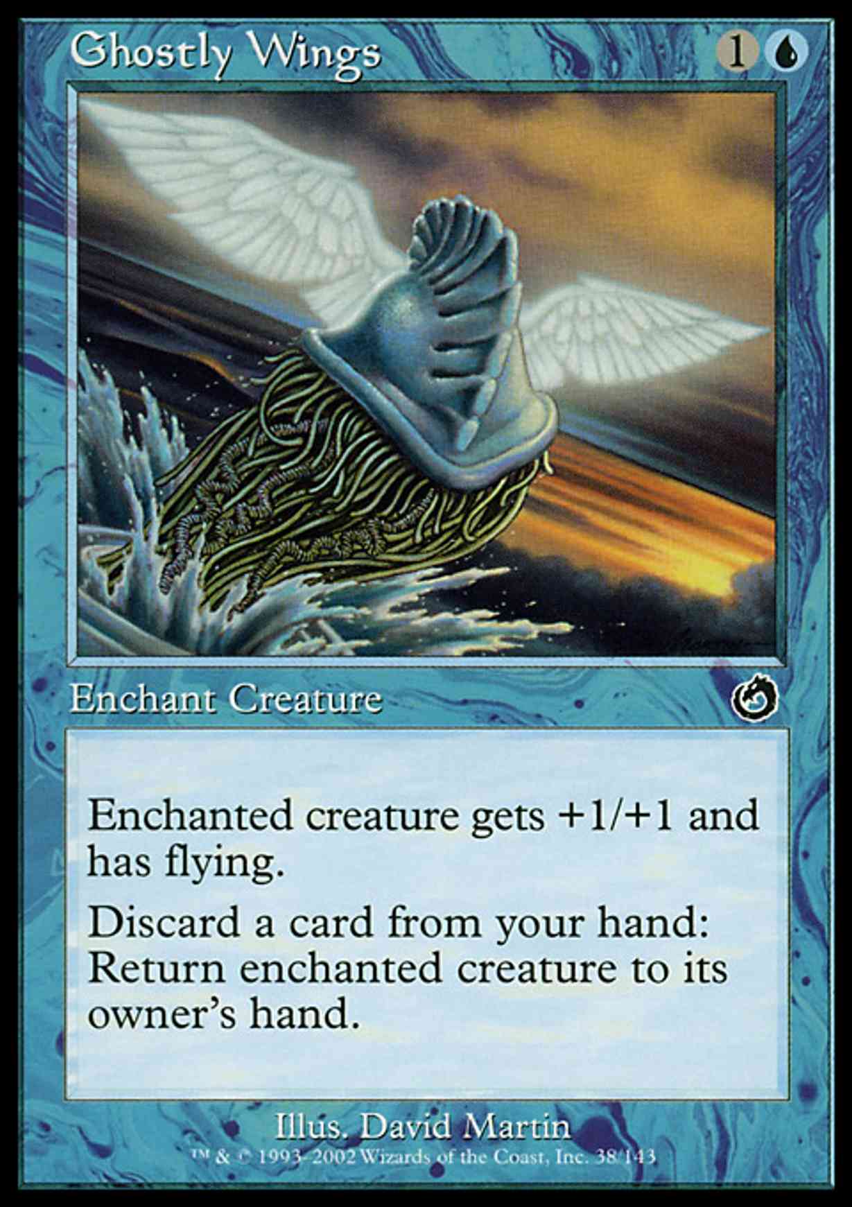 Ghostly Wings magic card front