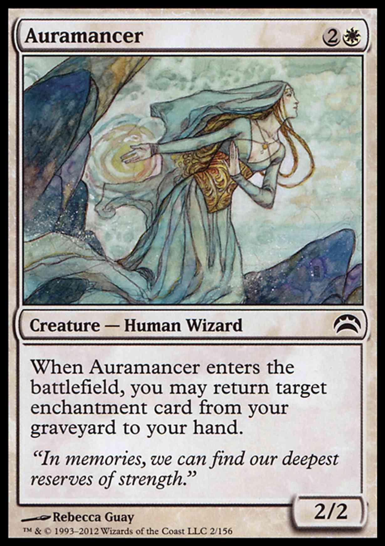 Auramancer magic card front