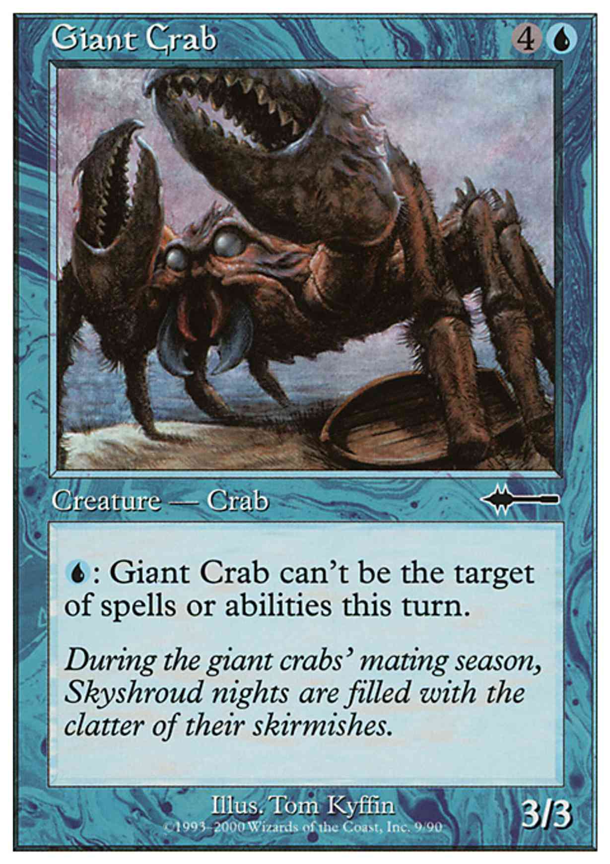 Giant Crab magic card front