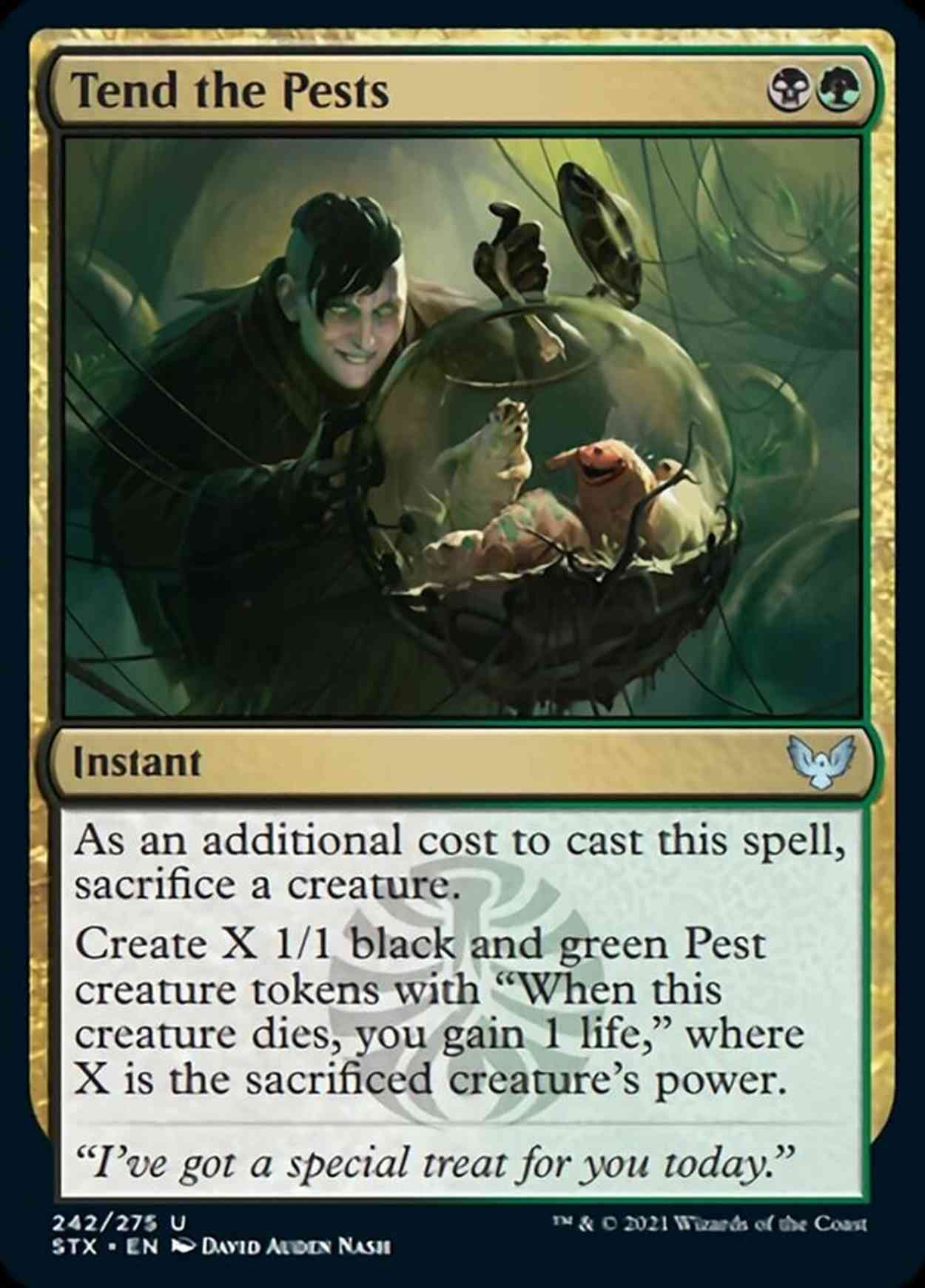 Tend the Pests magic card front