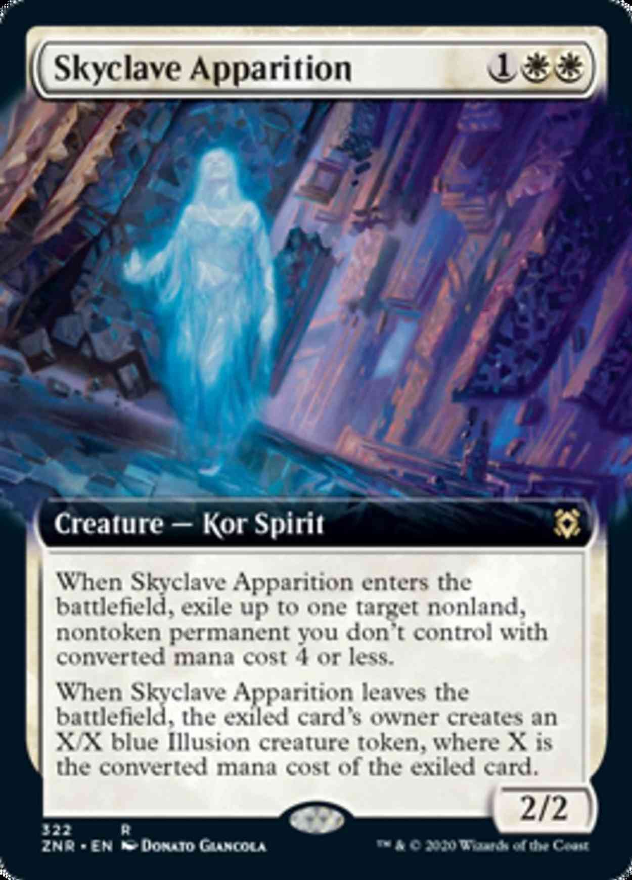 Skyclave Apparition (Extended Art) magic card front