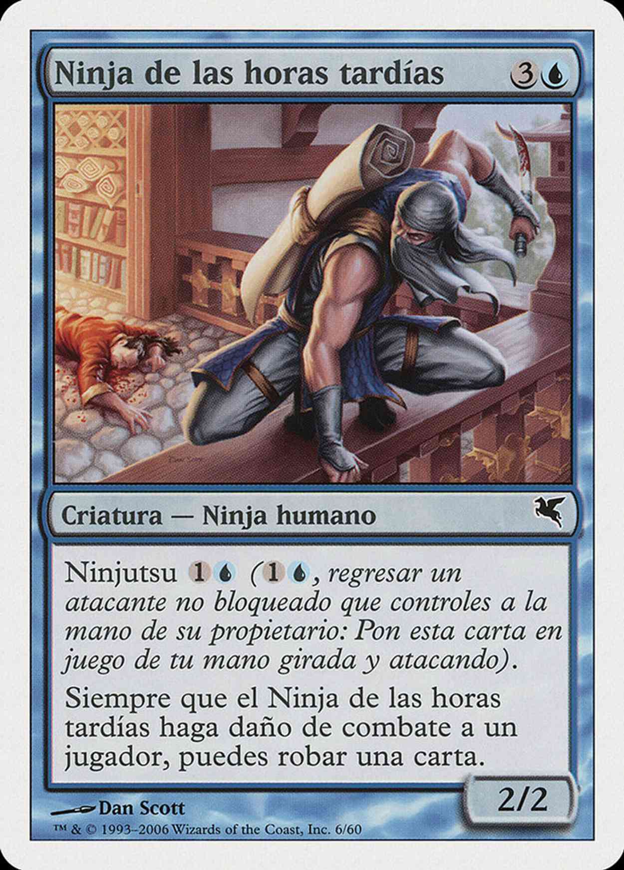 Ninja of the Deep Hours (Retro Frame) magic card front