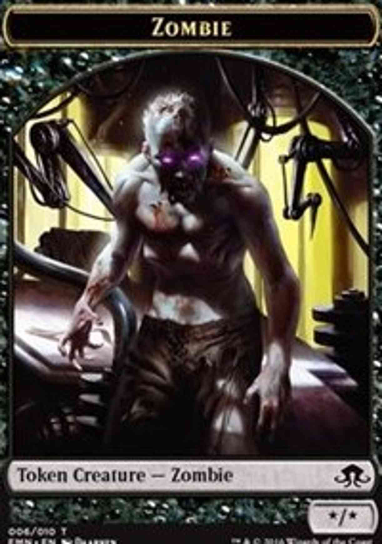 Zombie Token (6) magic card front