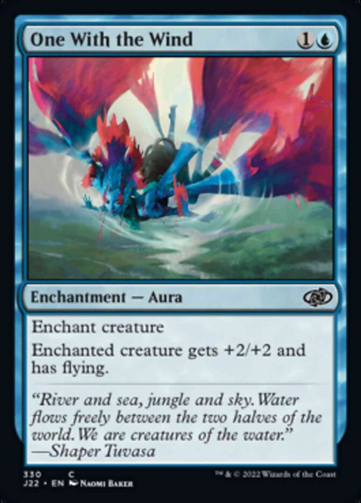 One With the Wind magic card front