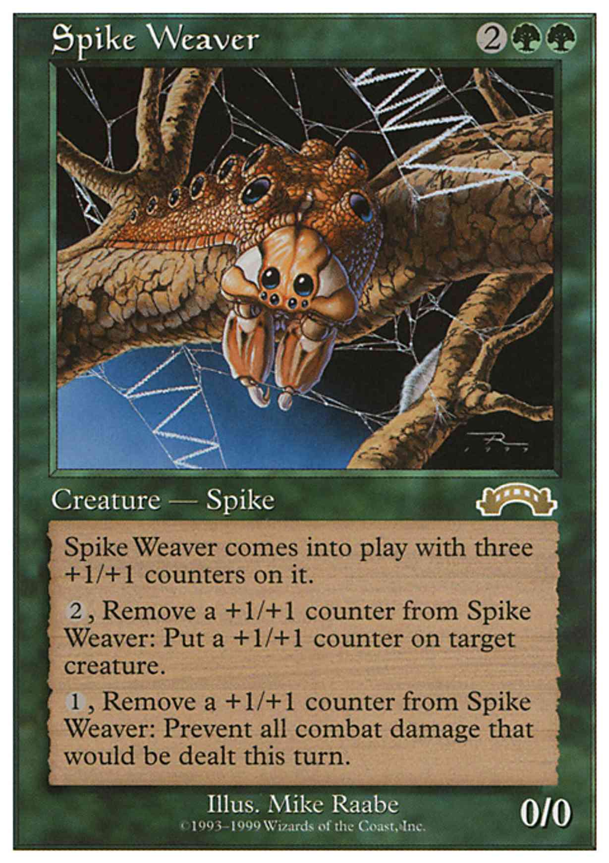 Spike Weaver magic card front