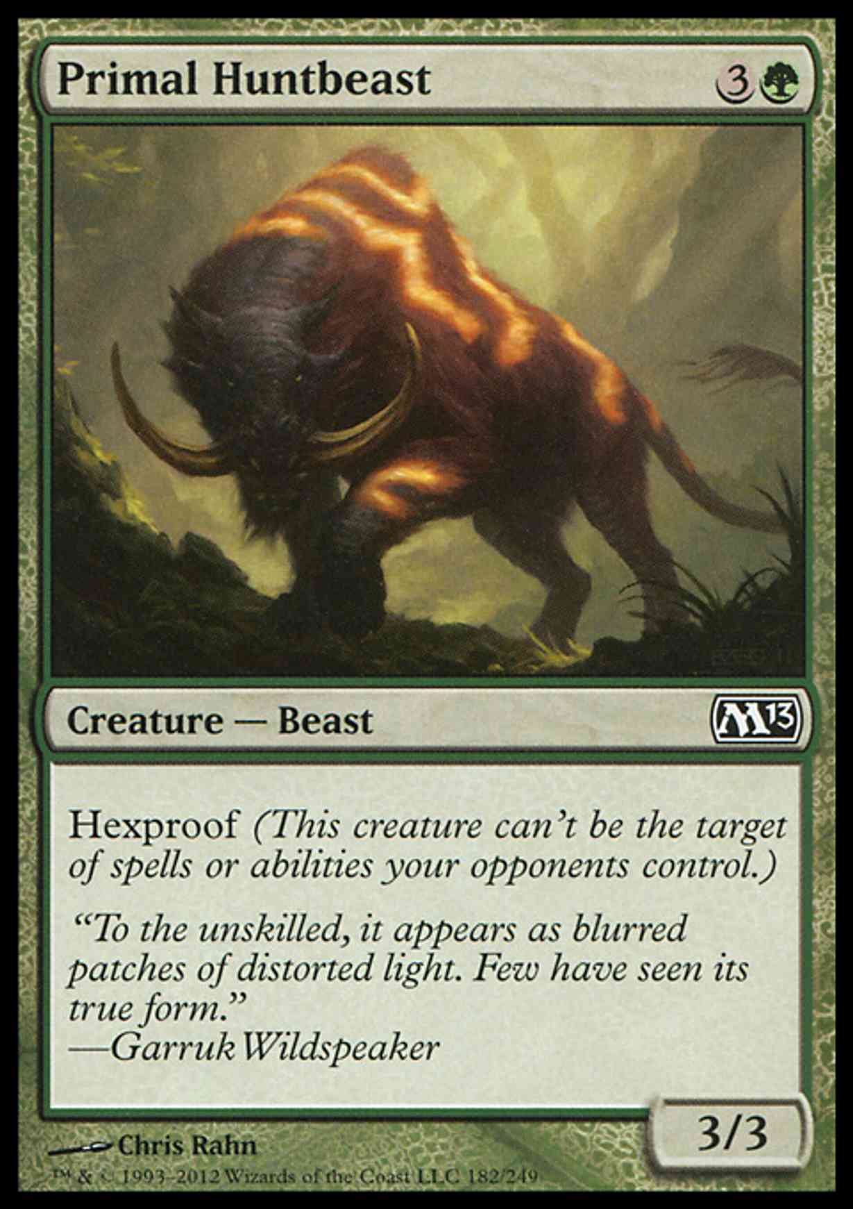 Primal Huntbeast magic card front