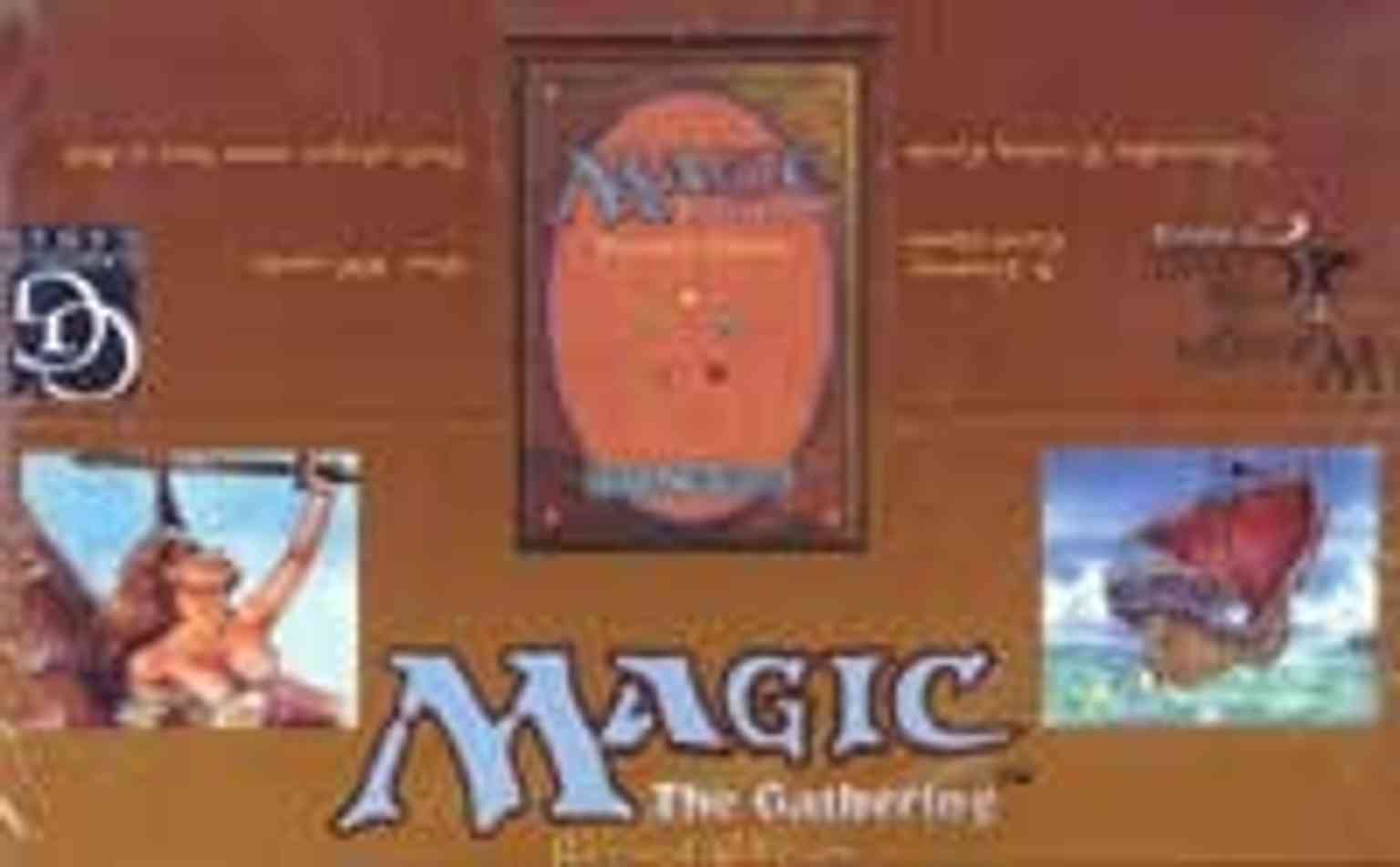 Revised Edition - Booster Box magic card front