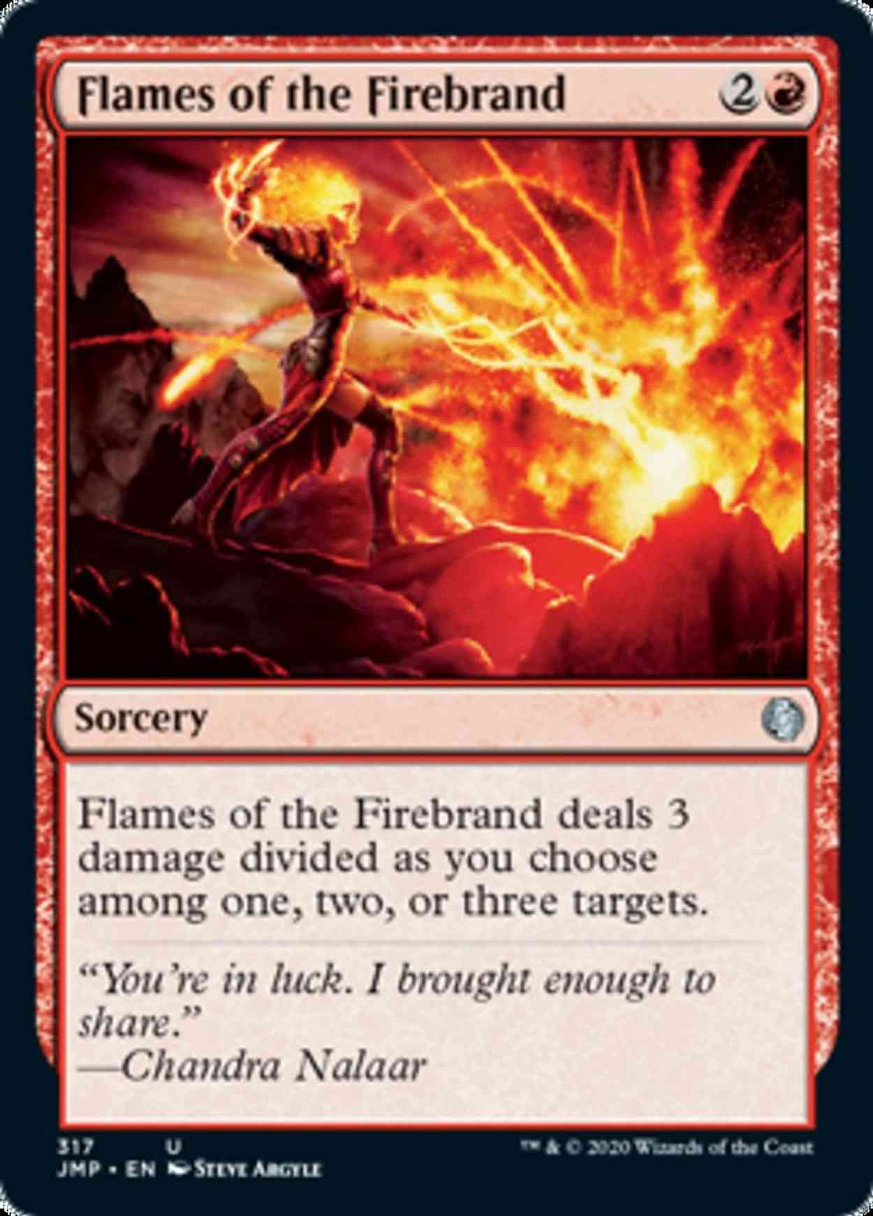 Flames of the Firebrand magic card front