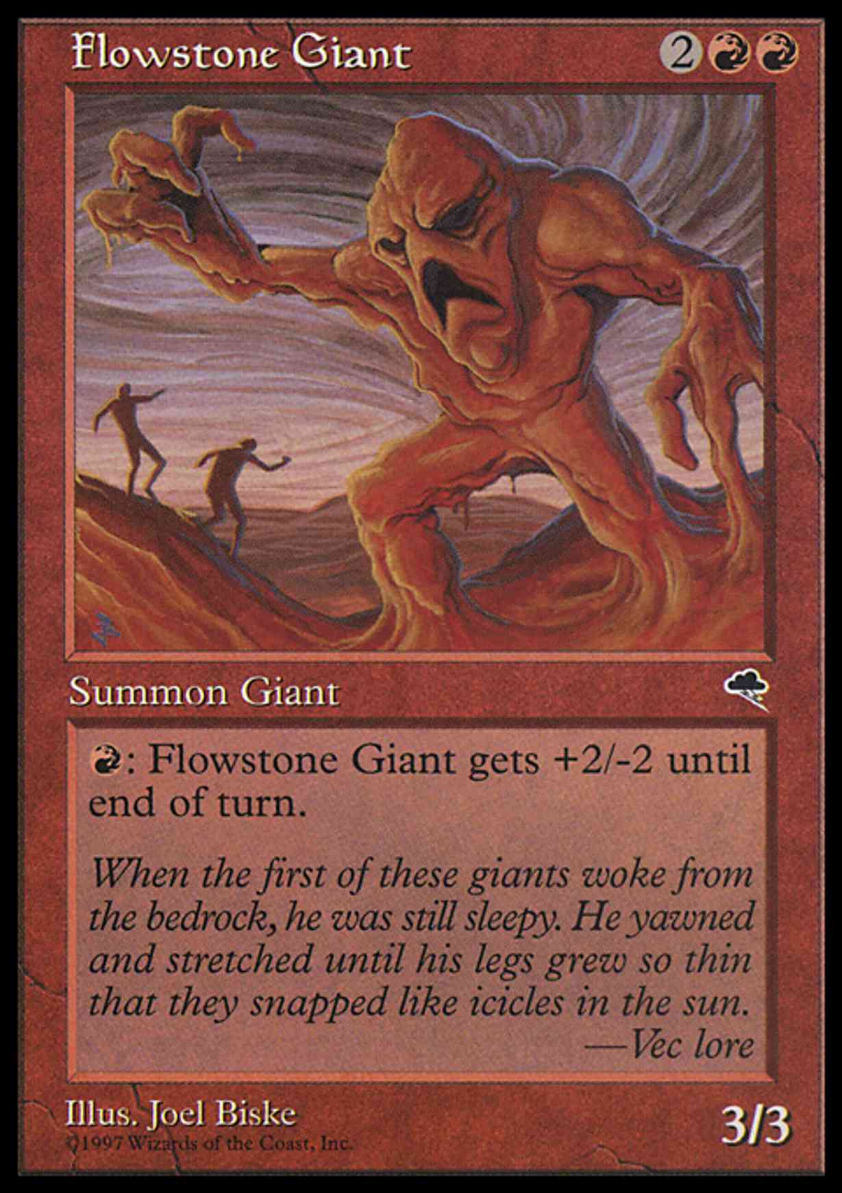 Flowstone Giant magic card front