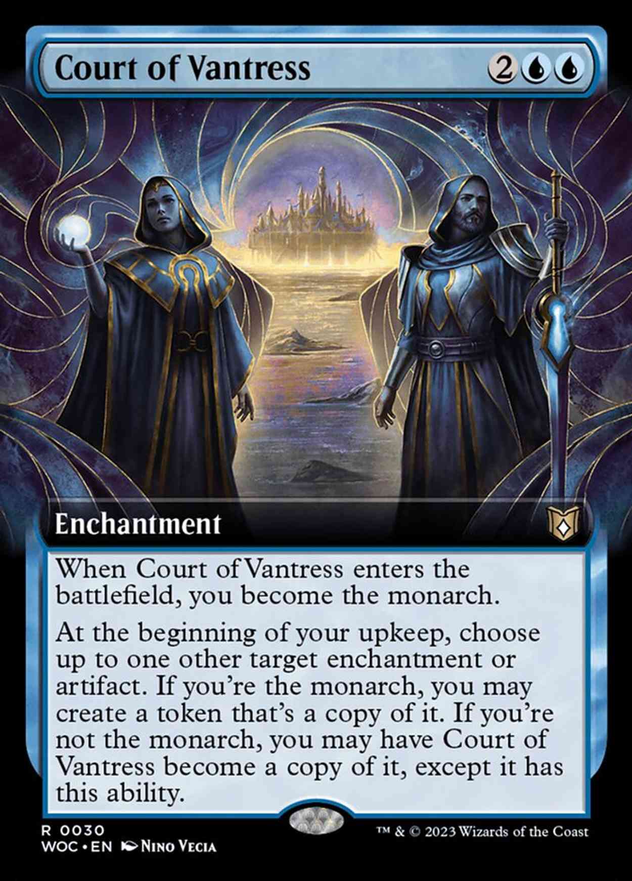 Court of Vantress (Extended Art) magic card front