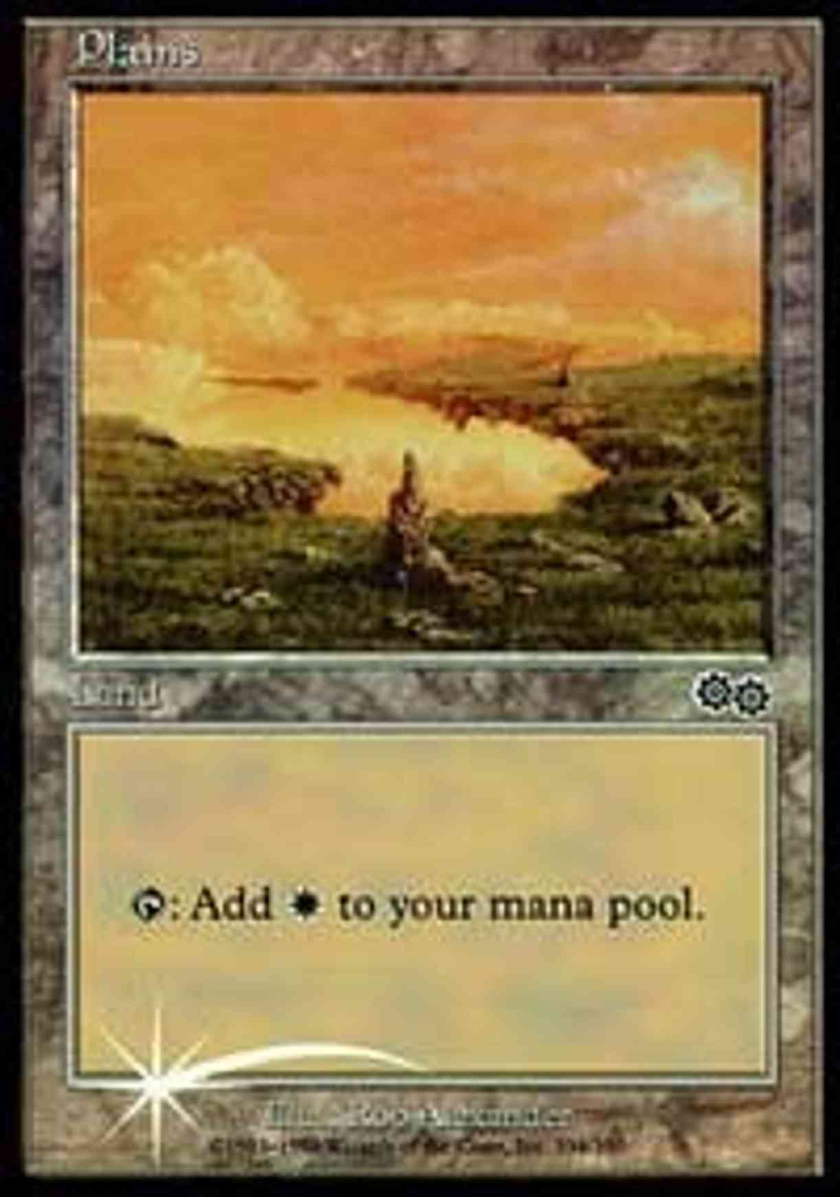 Plains (1999) magic card front