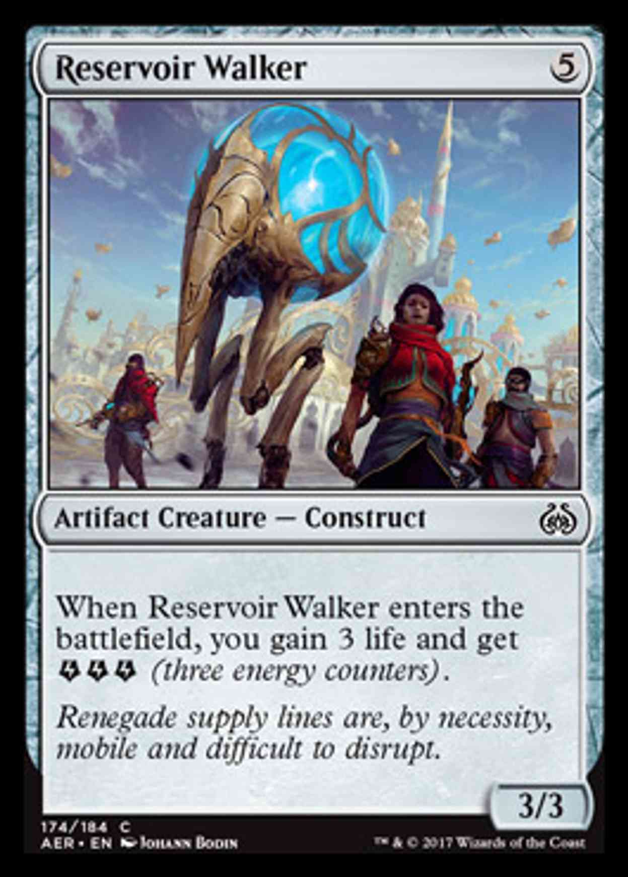 Reservoir Walker magic card front