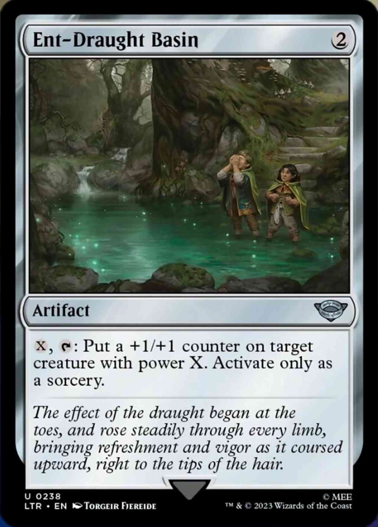 Ent-Draught Basin magic card front