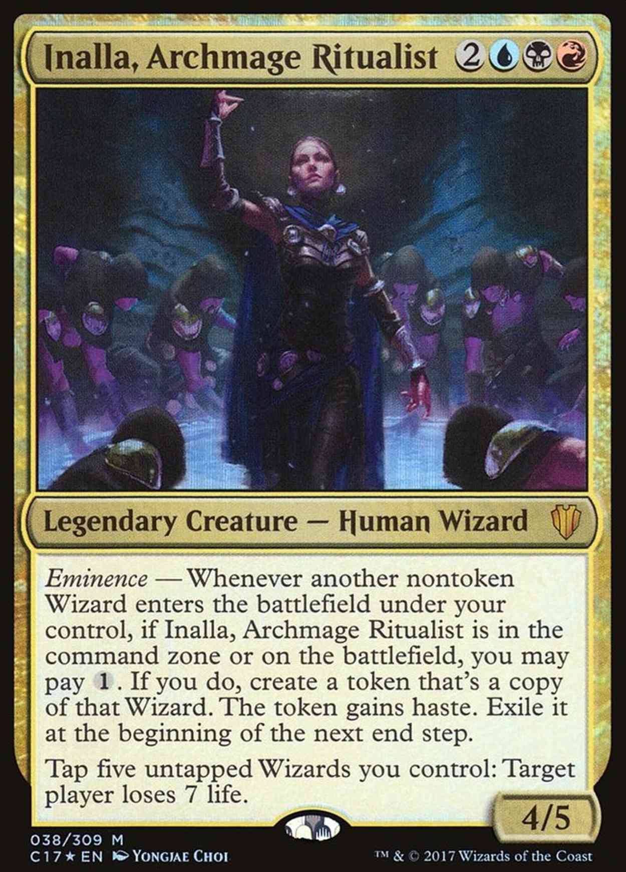 Inalla, Archmage Ritualist magic card front