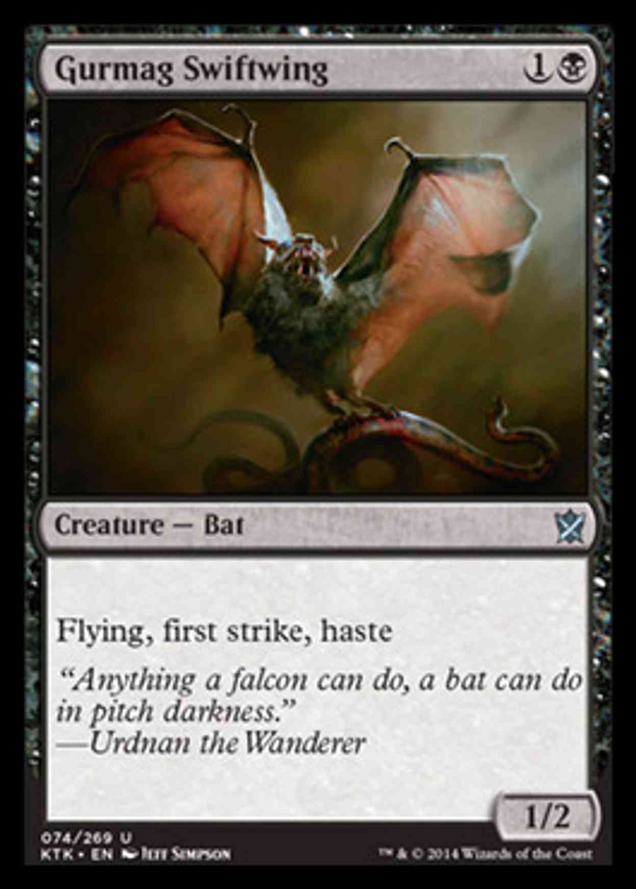 Gurmag Swiftwing magic card front