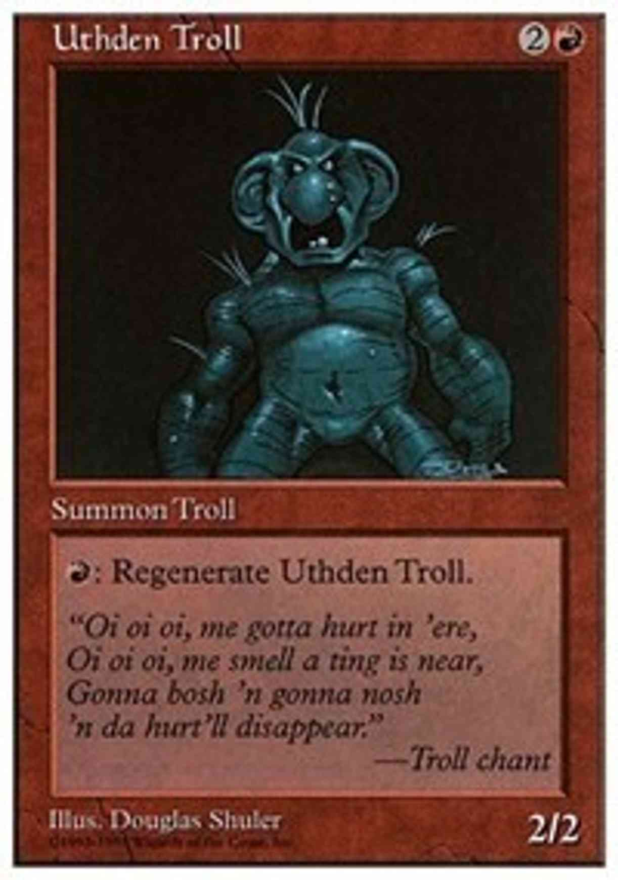 Uthden Troll magic card front