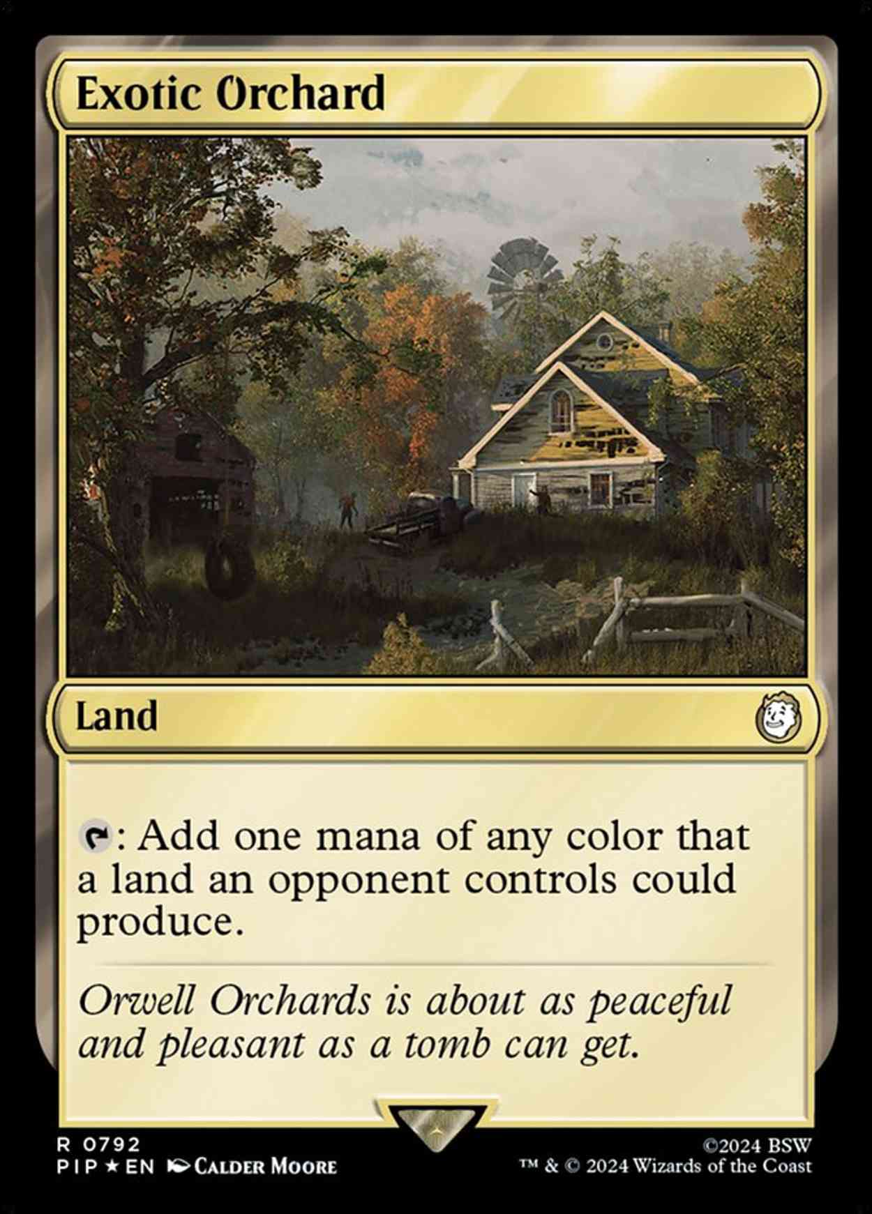 Exotic Orchard (Surge Foil) magic card front