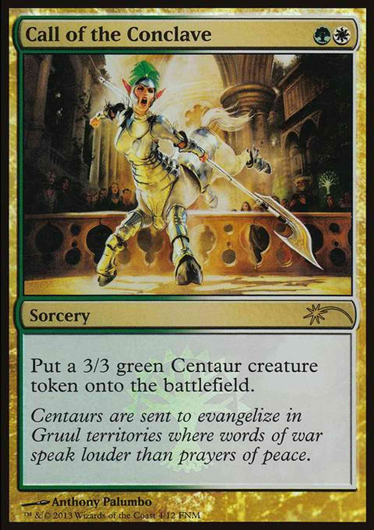 Call of the Conclave magic card front