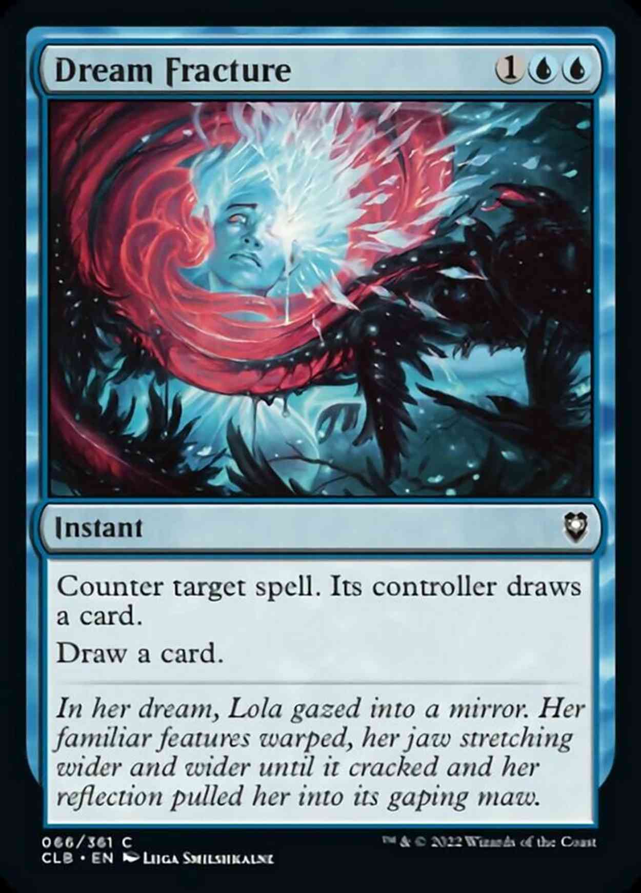 Dream Fracture magic card front