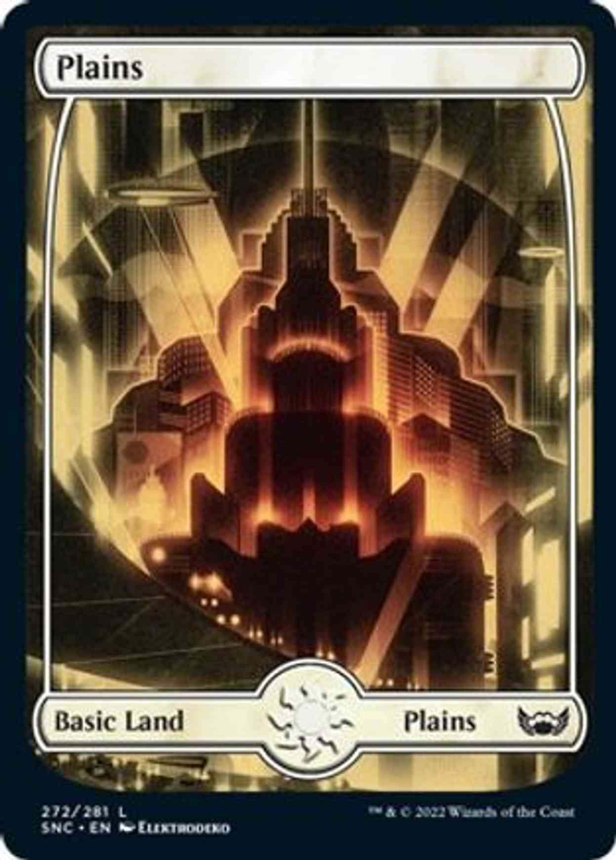 Plains (272) magic card front