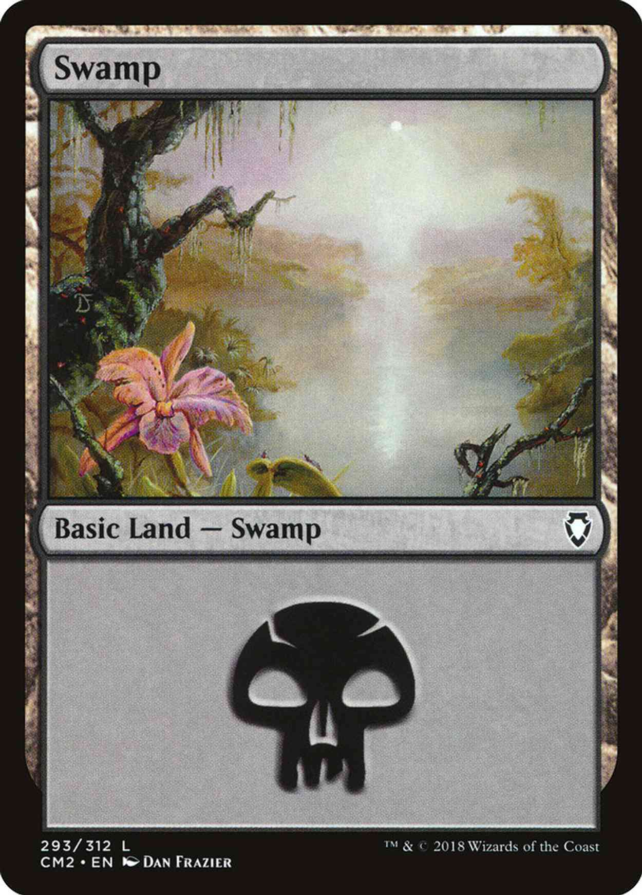 Swamp (293) magic card front