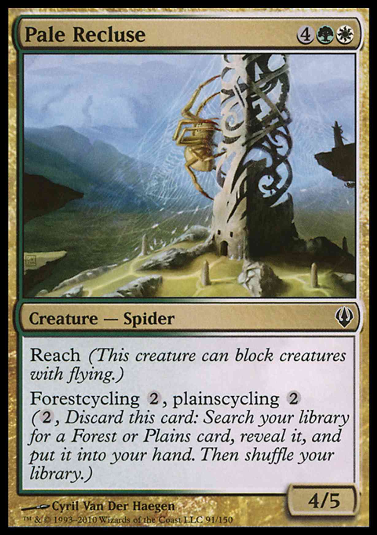 Pale Recluse magic card front