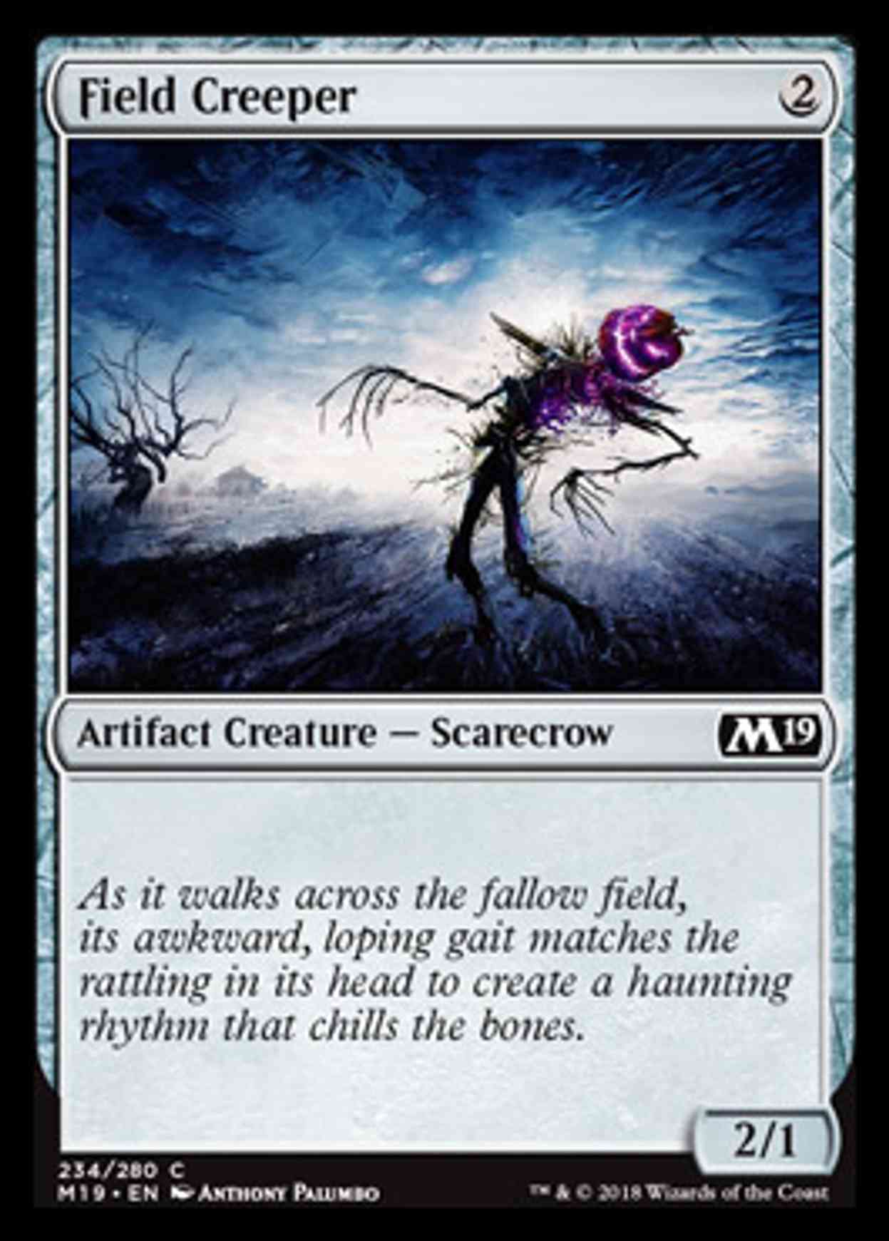Field Creeper magic card front