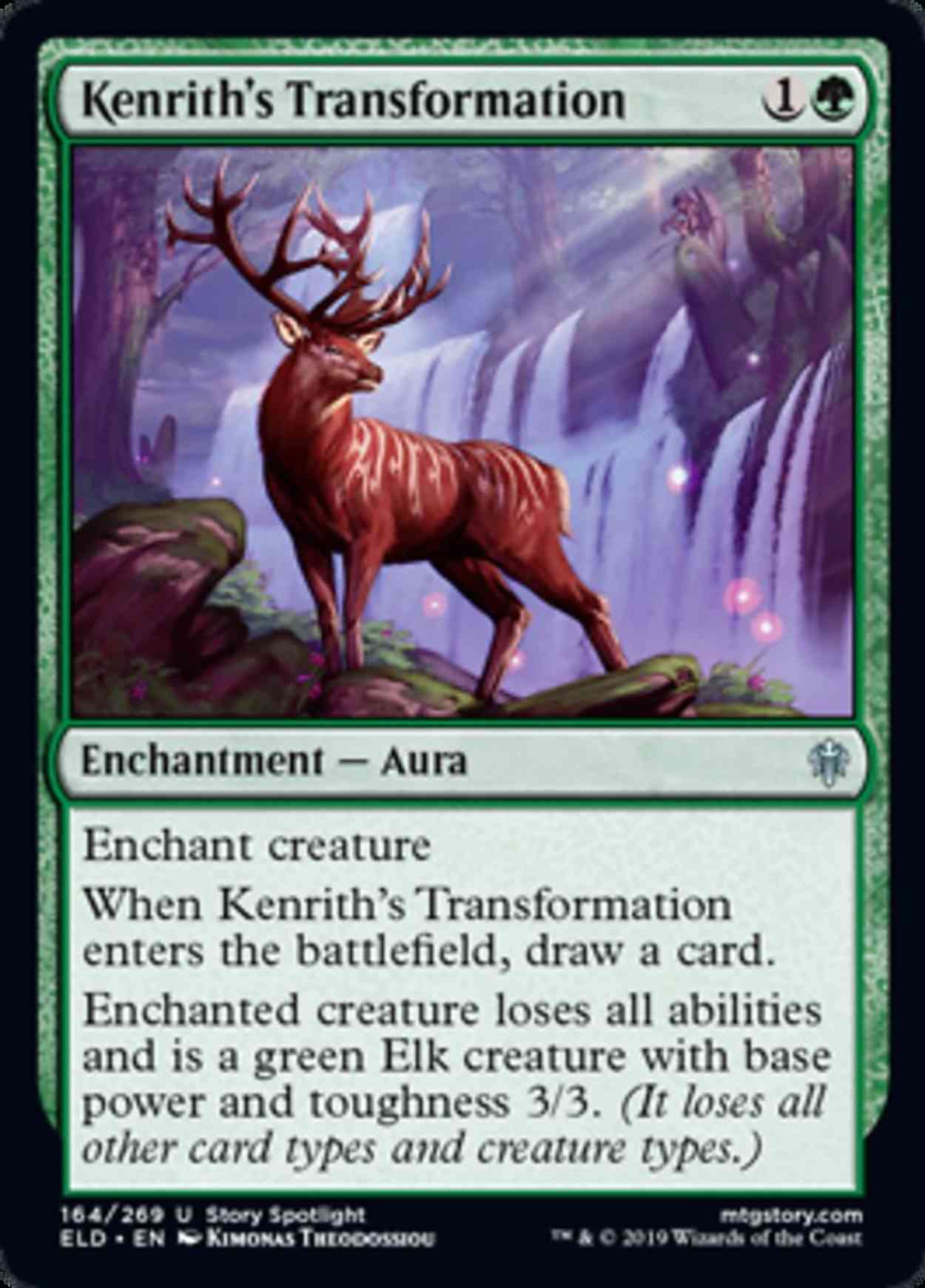 Kenrith's Transformation magic card front
