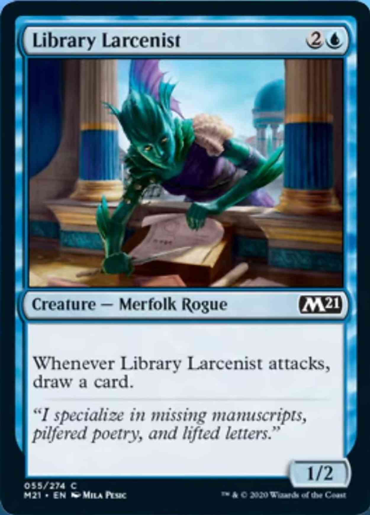 Library Larcenist magic card front