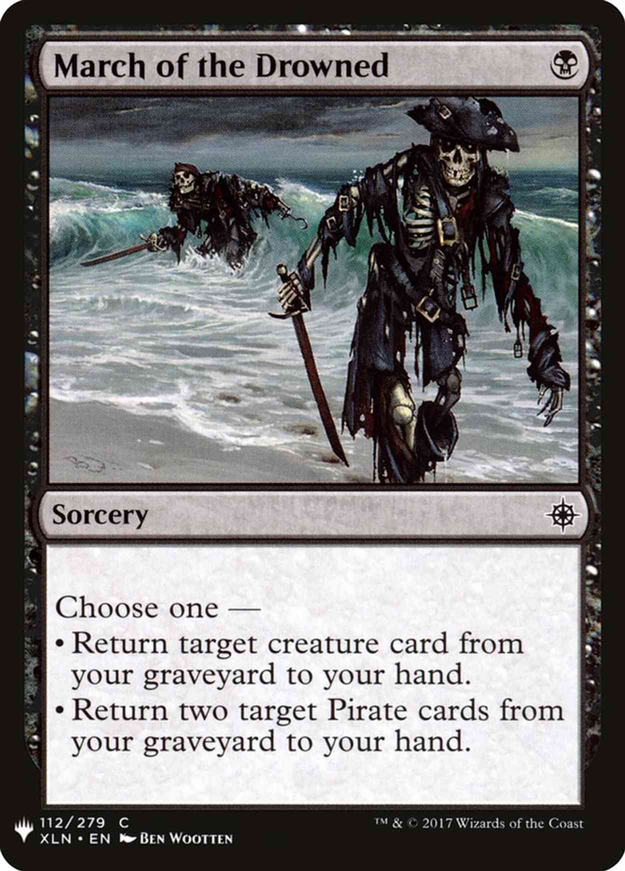March of the Drowned magic card front