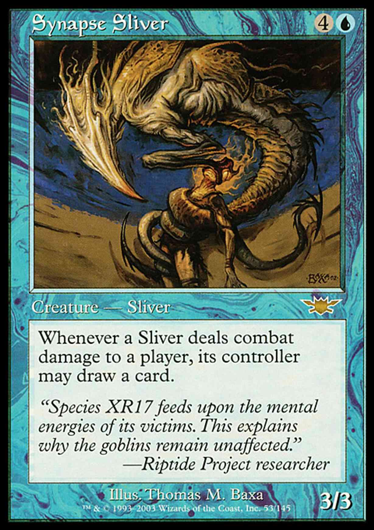 Synapse Sliver magic card front