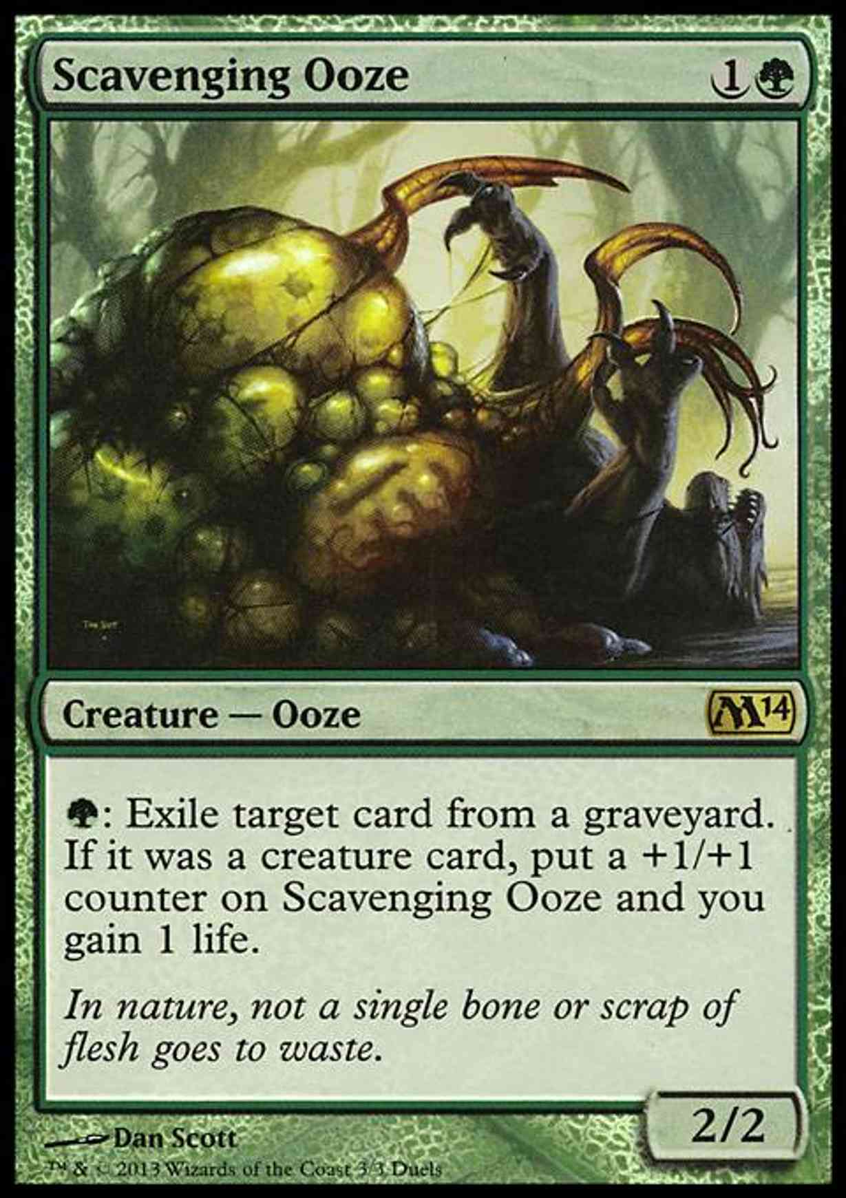 Scavenging Ooze magic card front