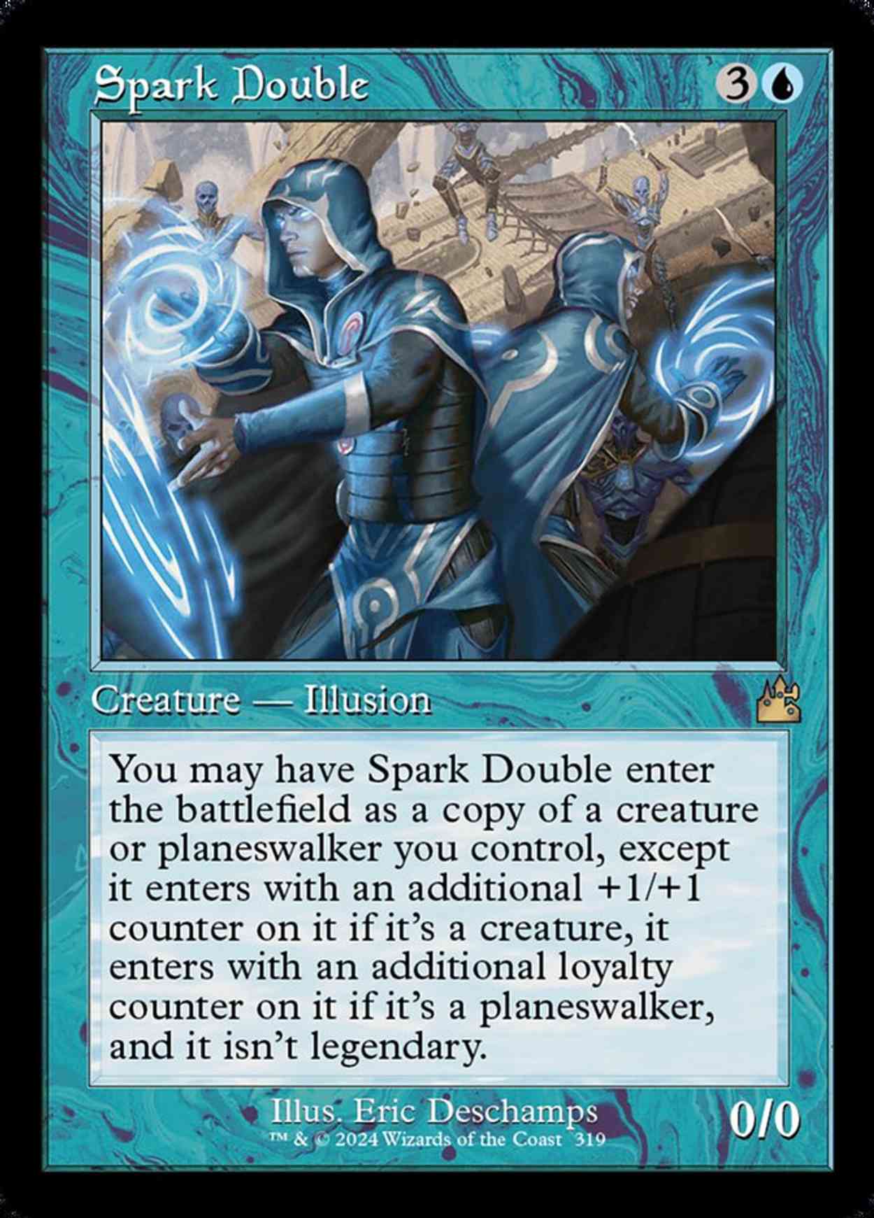 Spark Double (Retro Frame) magic card front