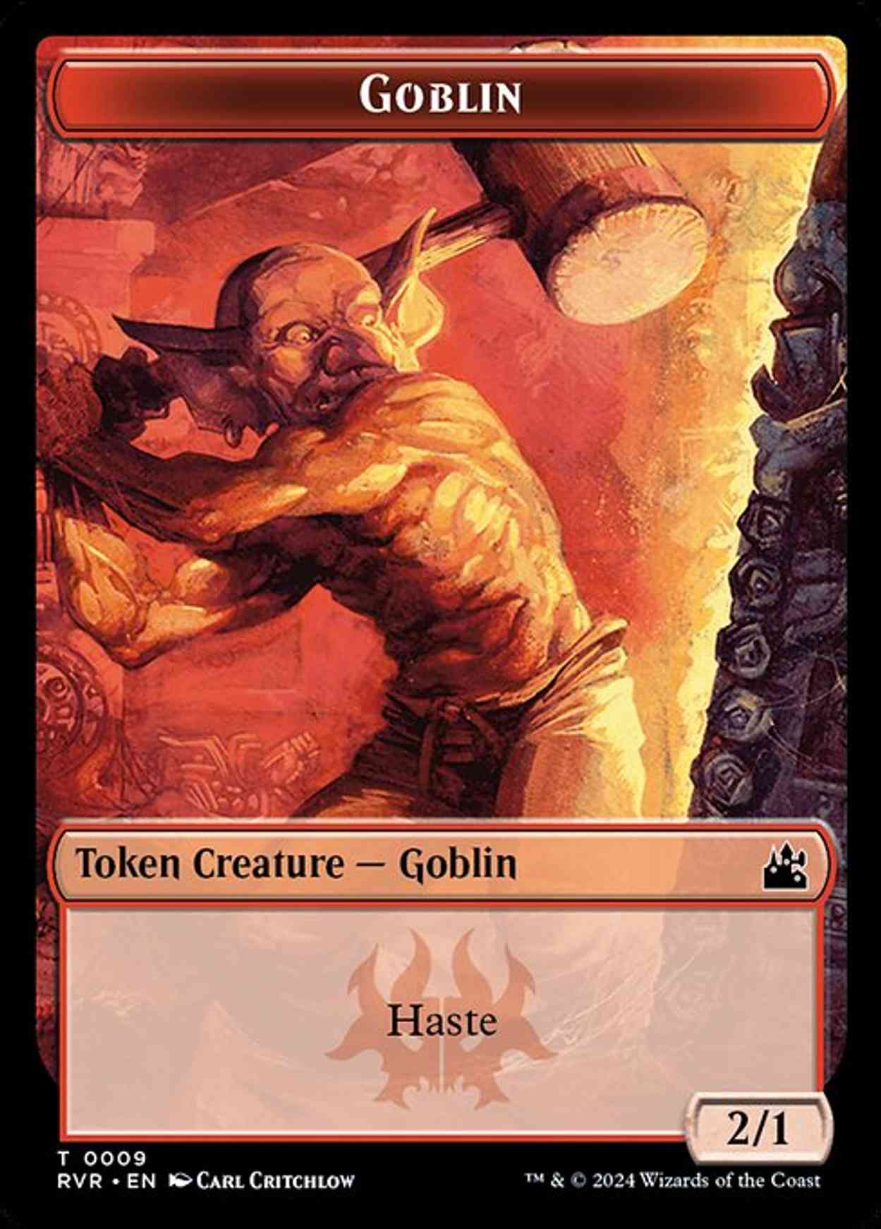 Goblin (0009) Token magic card front