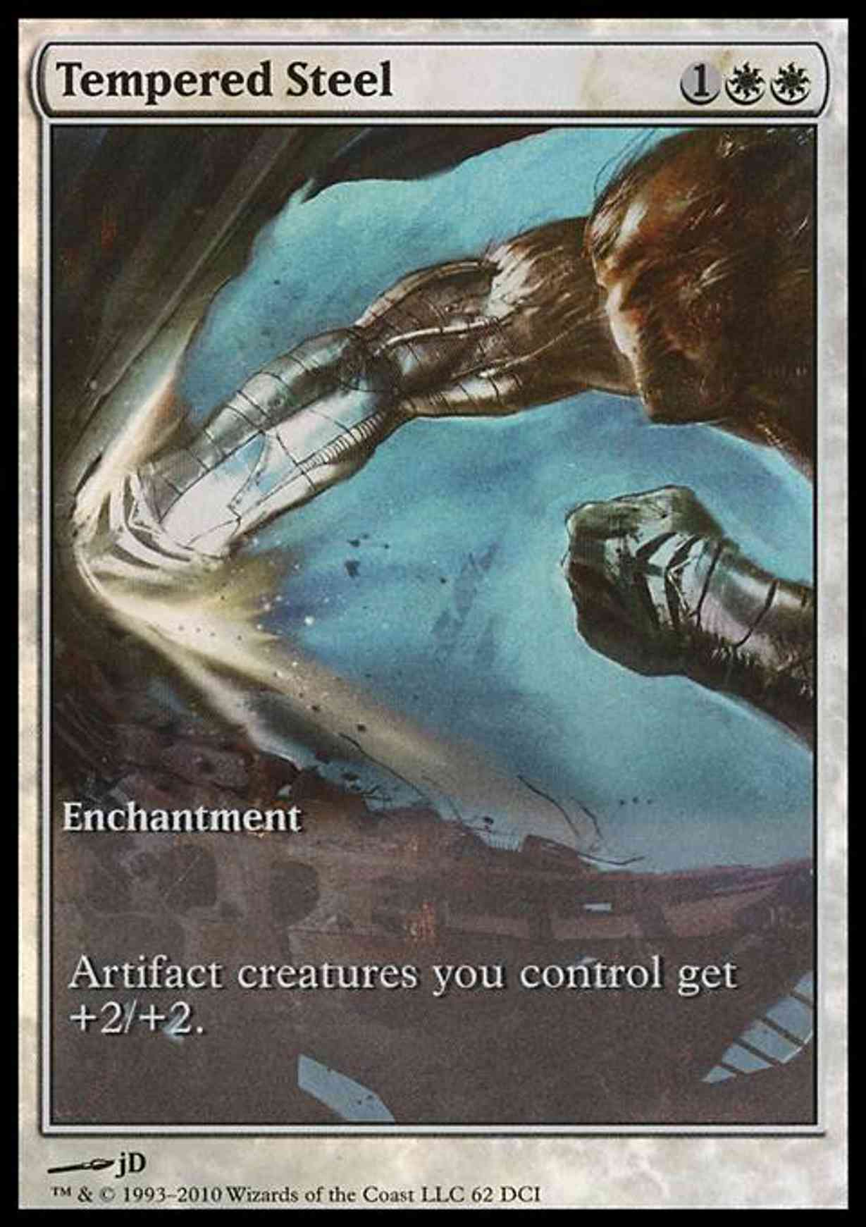 Tempered Steel magic card front