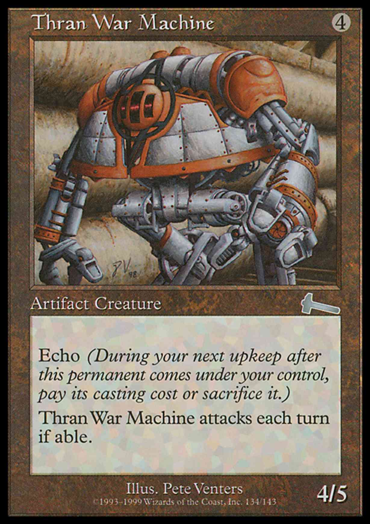 Thran War Machine magic card front