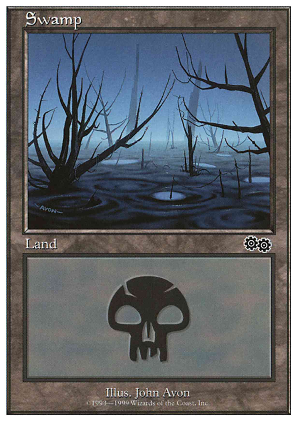 Swamp (134) magic card front