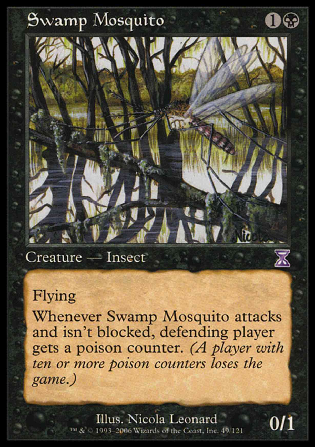 Swamp Mosquito magic card front
