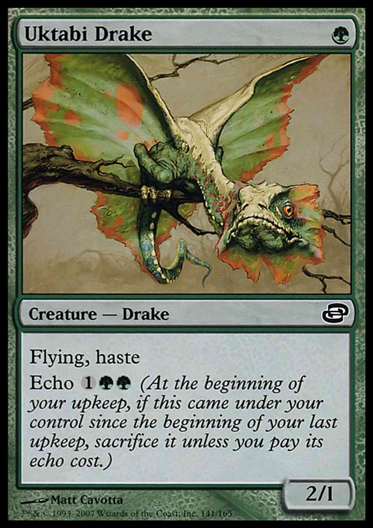 Uktabi Drake magic card front